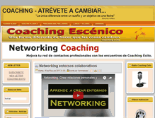 Tablet Screenshot of coachingexito.com